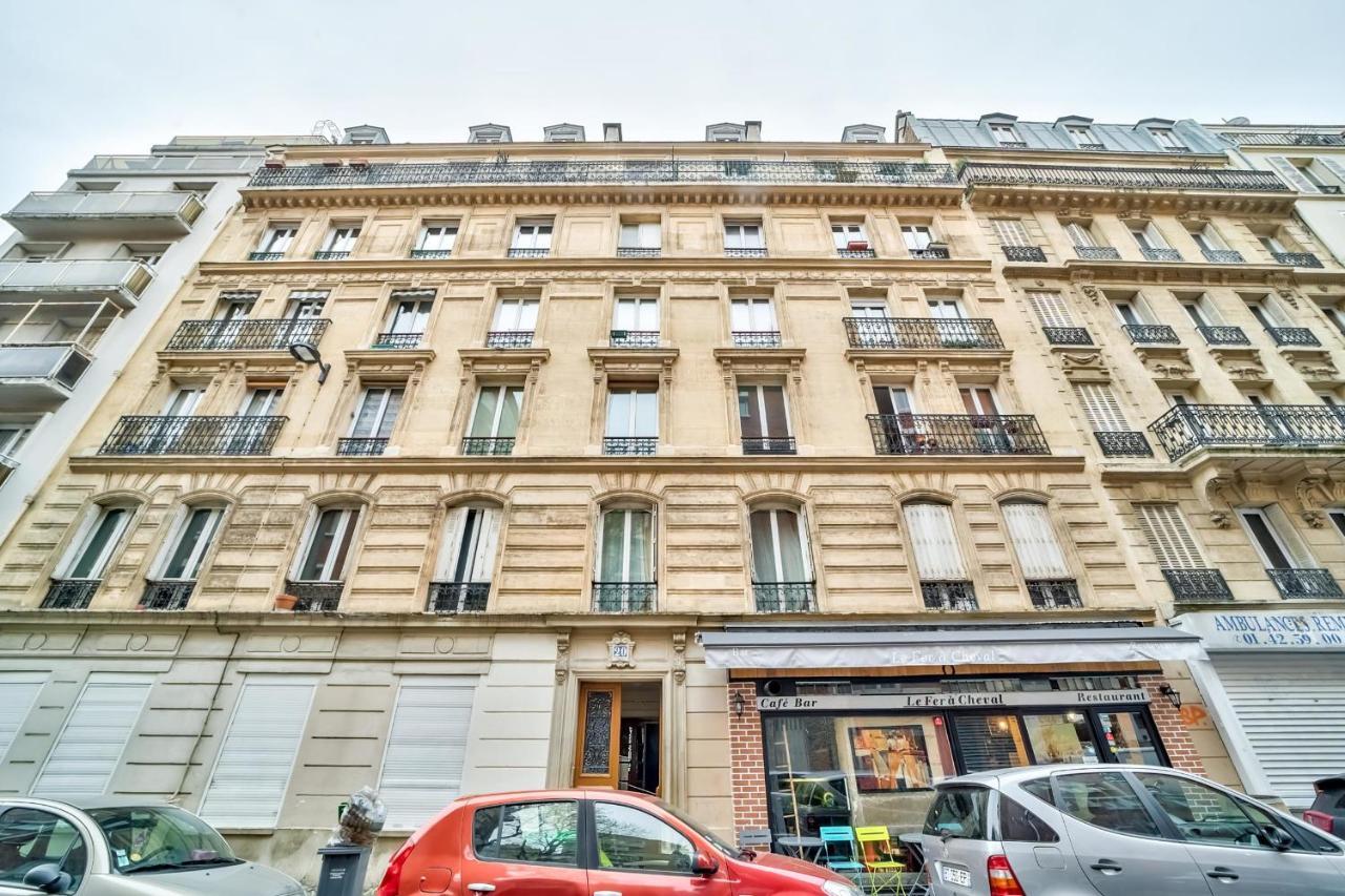 Charming Apartment In The Heart Of Montmartre París Exterior foto